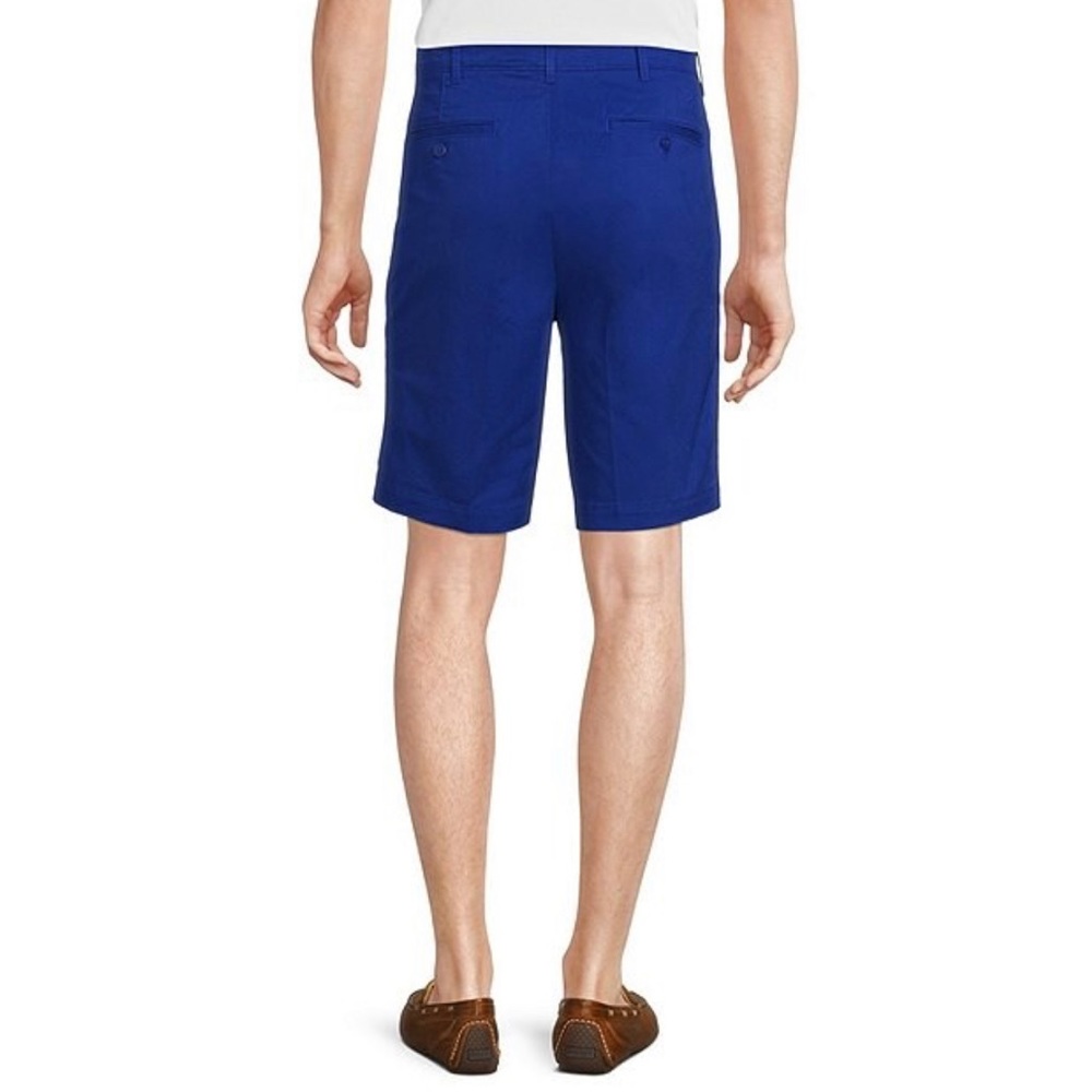 NWT David Cremieux Blue Label Madison Flat Front Comfort Stretch 9" Shorts